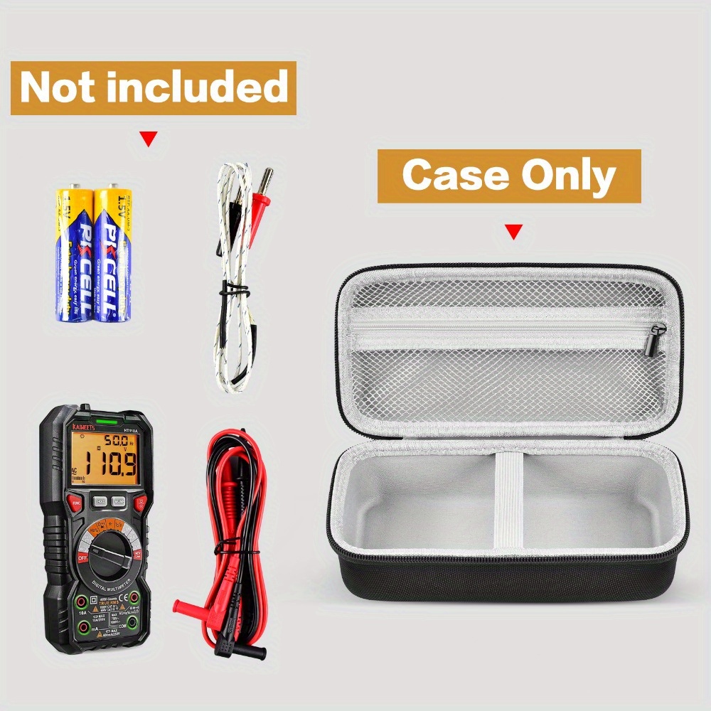 Camera Case Compatible With VTech KidiZoom Camera Pix\\u002FPix Plus. Storage Holder Travel Organizer With Hand Strap For Paper Refill Pack, Charging Cables And Other Accessories (Box Only)