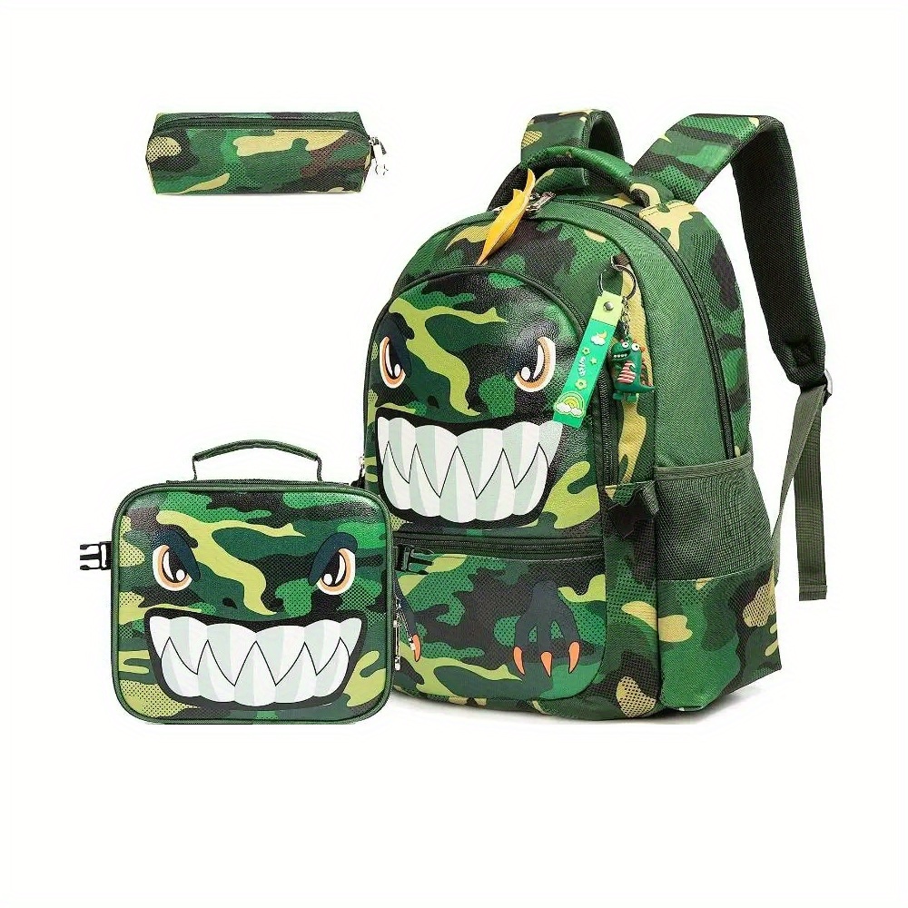 Mochila de camuflaje con patrón militar, mochila escolar para laptop,  mochila casual para adolescentes, niñas, mujeres, niños, hombres, viajes