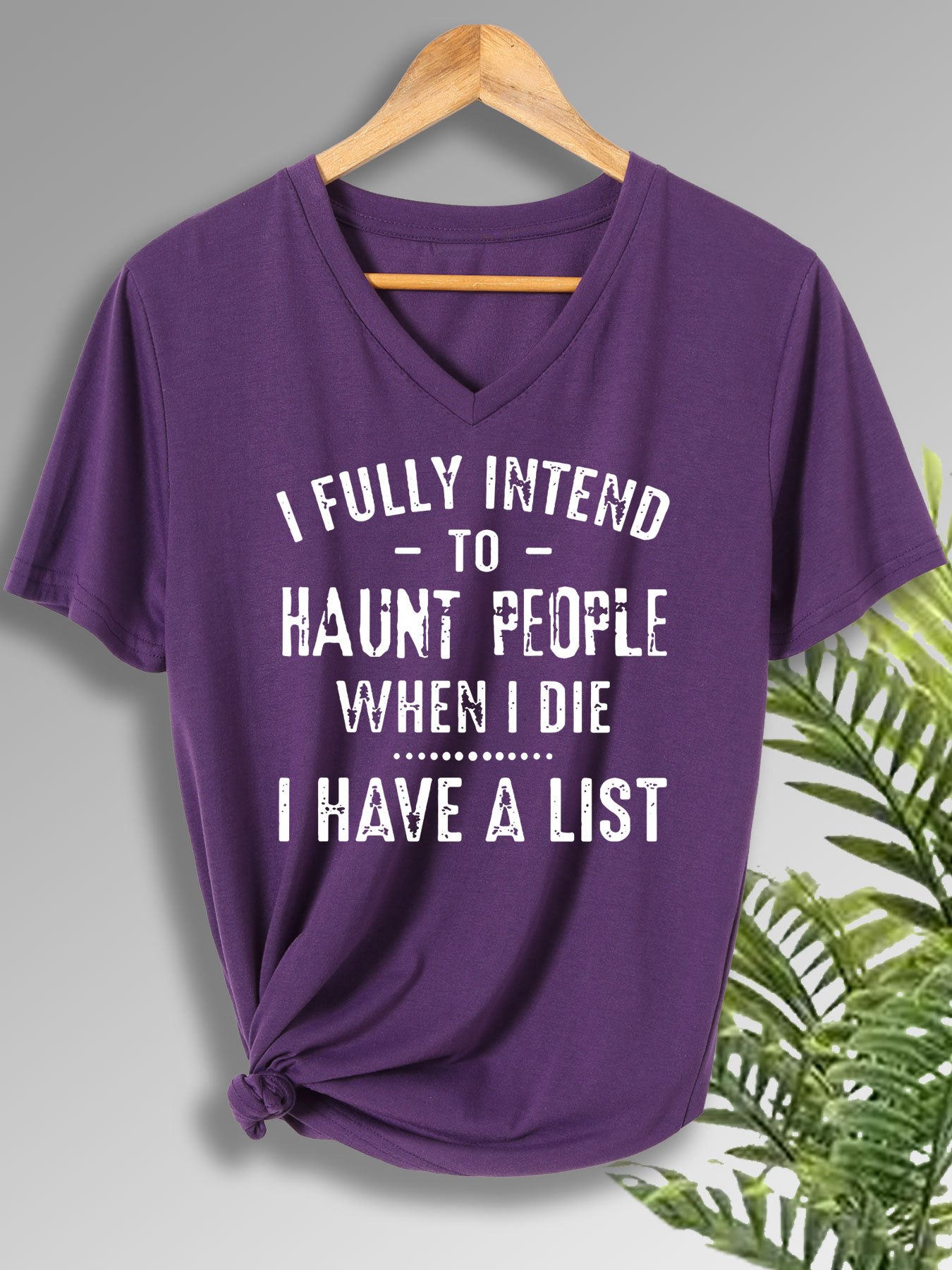 Plus Size Women's Casual V-Neck Short Sleeve T-Shirt with Bold Letter Print - Heather Gray Relaxed Fit Machine Washable Spring Summer Fall Top PS05, Everyday Comfort, Durable Casualwear