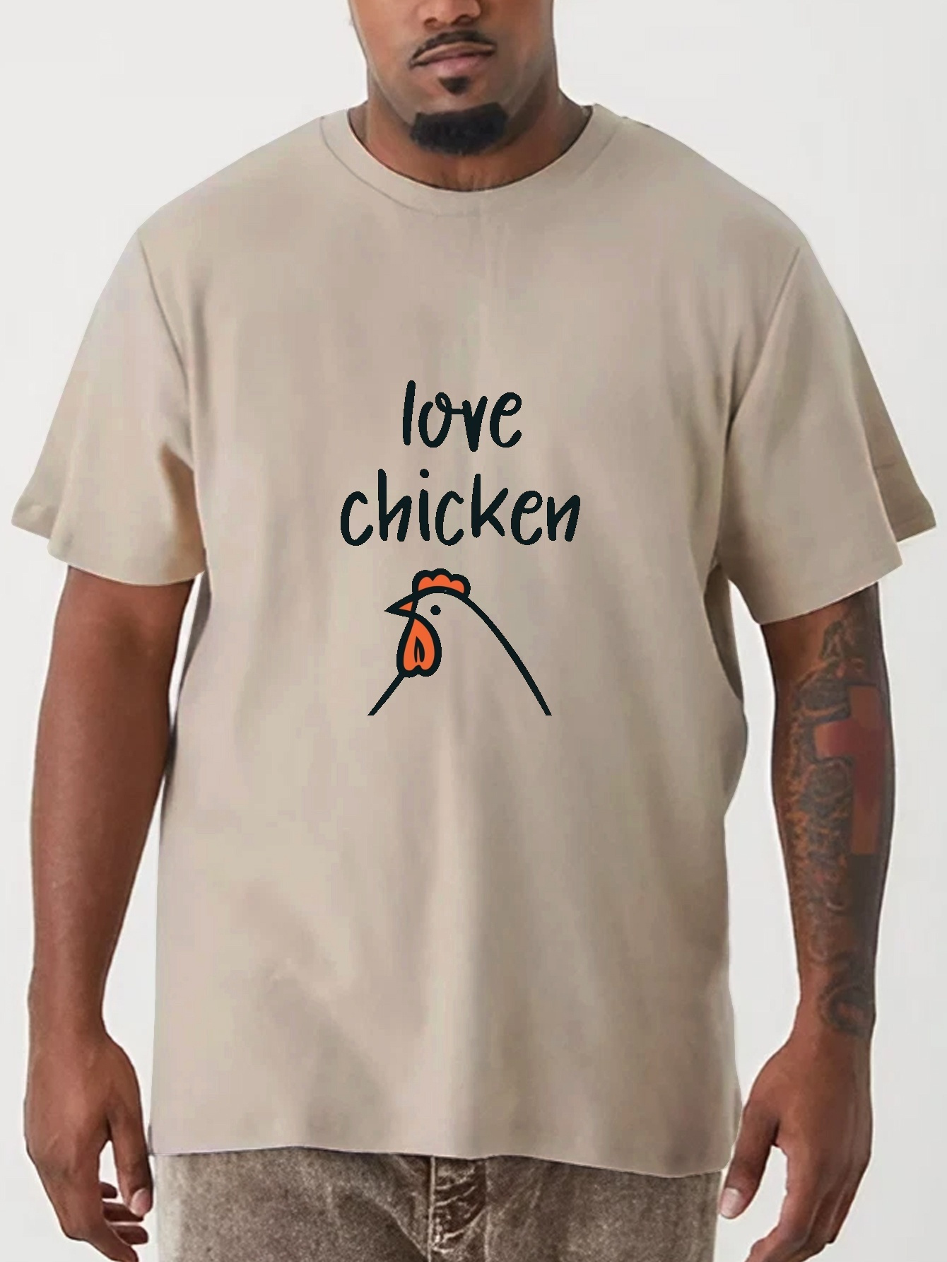 1984381 Chicken Print Long Sleeve Tee main image 1