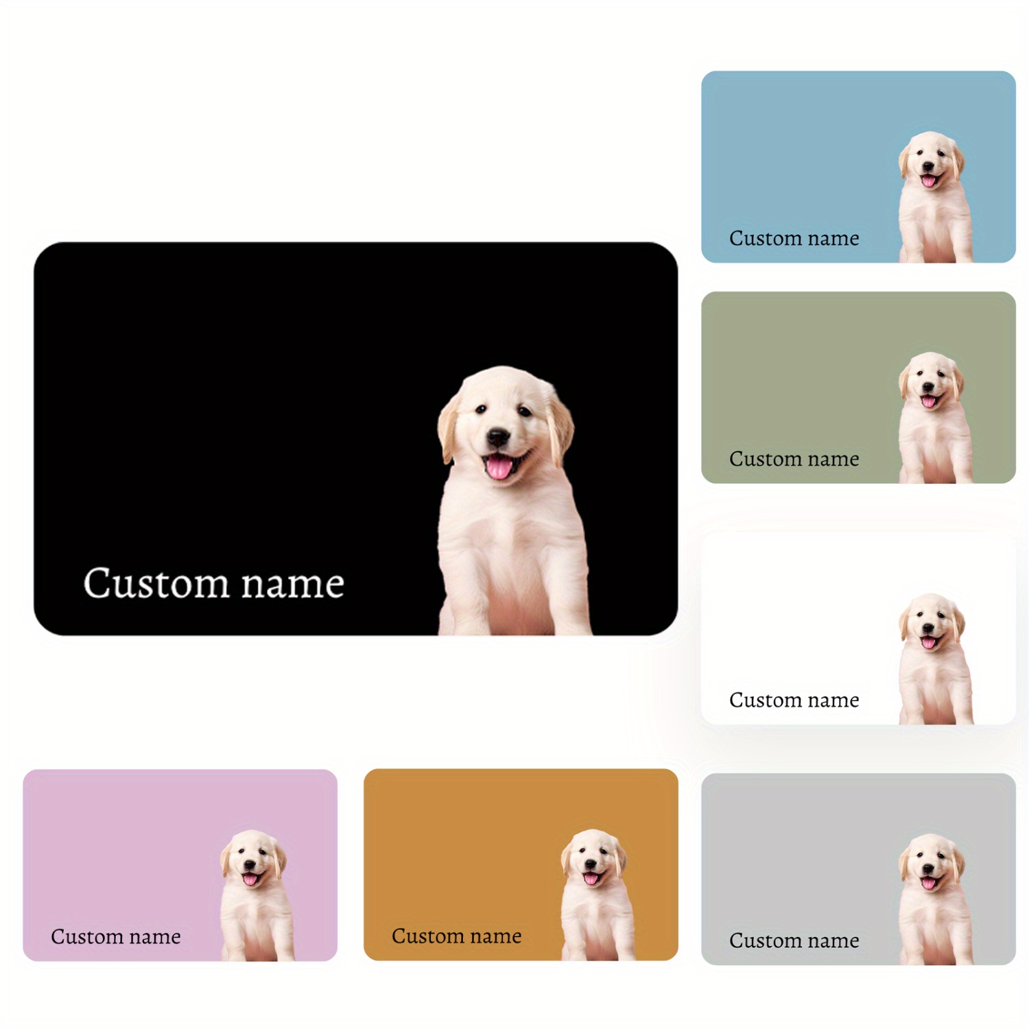 Pet Floor Mat Dog Feeding Mat Waterproof Oil Proof Pu - Temu