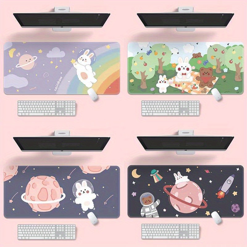 1pc Tapis Souris Mignon Cartoon Petit Tapis Bureau - Temu Canada