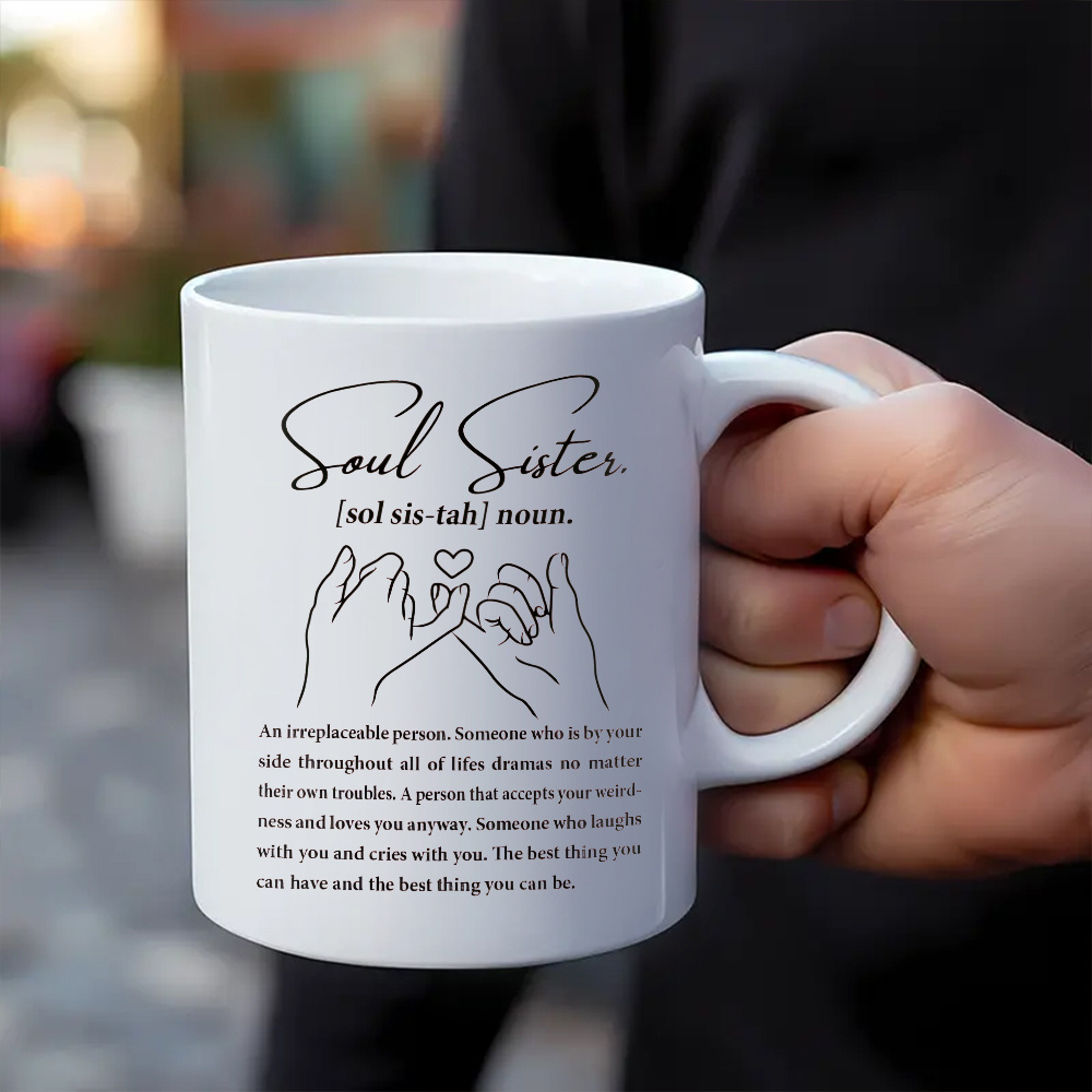 Taza personalizada con texto en inglés «Life Is Better With Sisters», taza  de café personalizada para Halloween, regalos para hermanas, regalo para