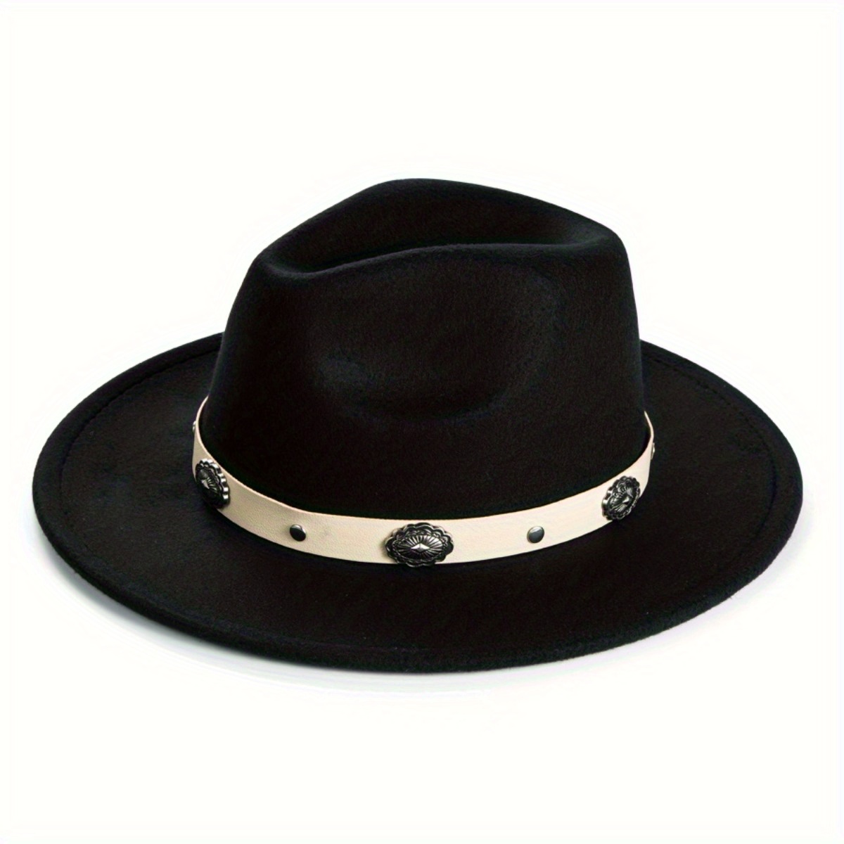 1pc Mens Cool Charm Top Hat With Decorative Big Brim Fashion Jazz Hat For  Men And Women, Don't Miss These Great Deals