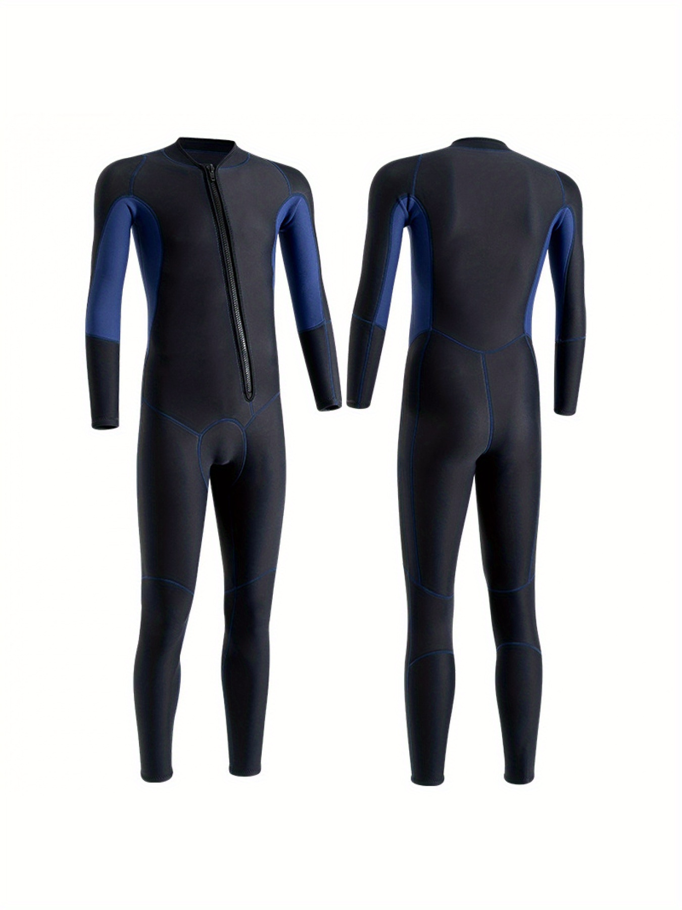 Men's Neoprene Wetsuit High Stretch Full Suit Free living - Temu
