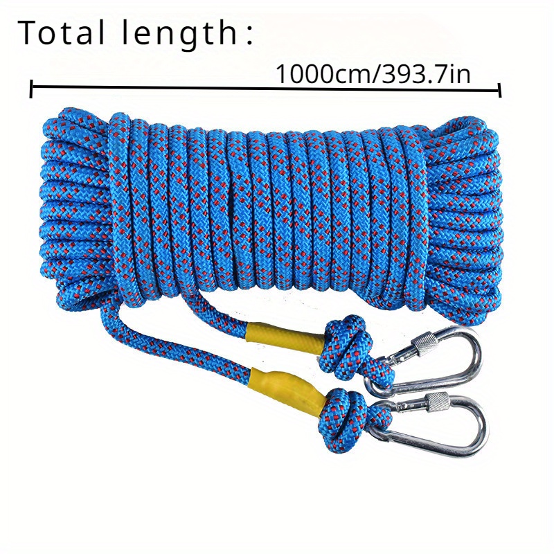 Thick Nylon Rope Hook Buckle Wear resistant Clothesline - Temu