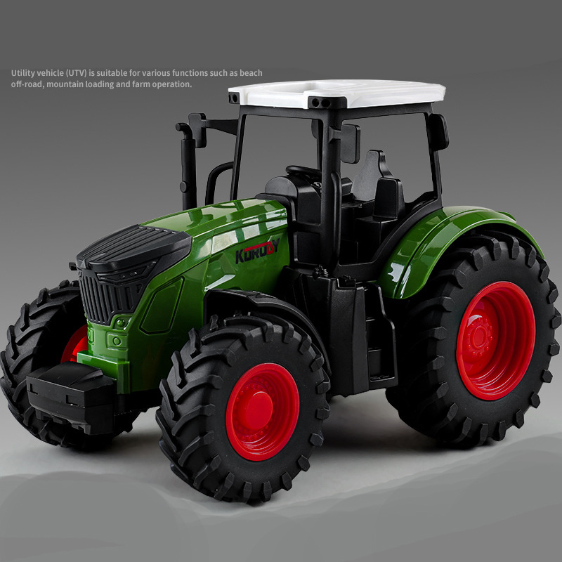 Juego de 94 figuras de animales de granja de plástico y valla de granja, 2  tractores de granja con figuras de granja, camión de juguete de vehículo de