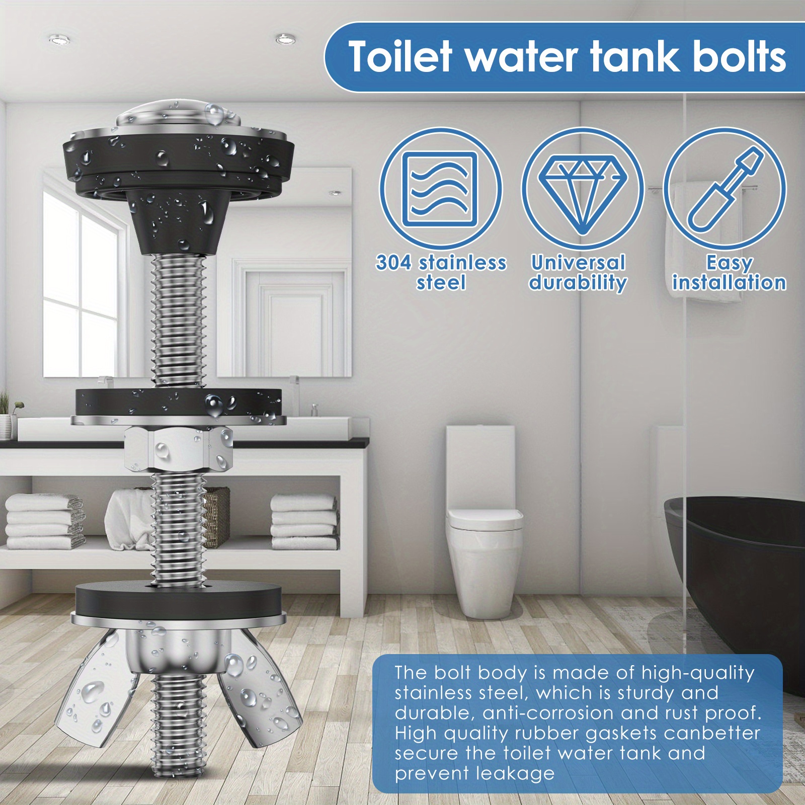 Plumbing Kohler Toilet Leaking Between Tank And Bowl Tank Bolts