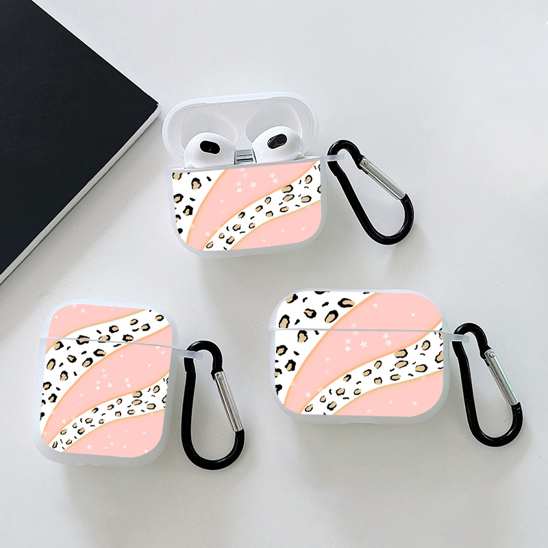 

Pink Puzzle Graphic Earphone Case For Airpods 1/2/3, Airpods Pro 1/2, Eey Gift For Birthday, Girlfriend, Boyfriend, Friend Or Yourself Pattern Headphone Case