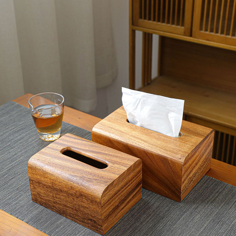 Servilletero para mesa – Servilleteros de madera de granja, marrón simple  vertical vertical mesa de comedor dispensador de servilletas de cóctel