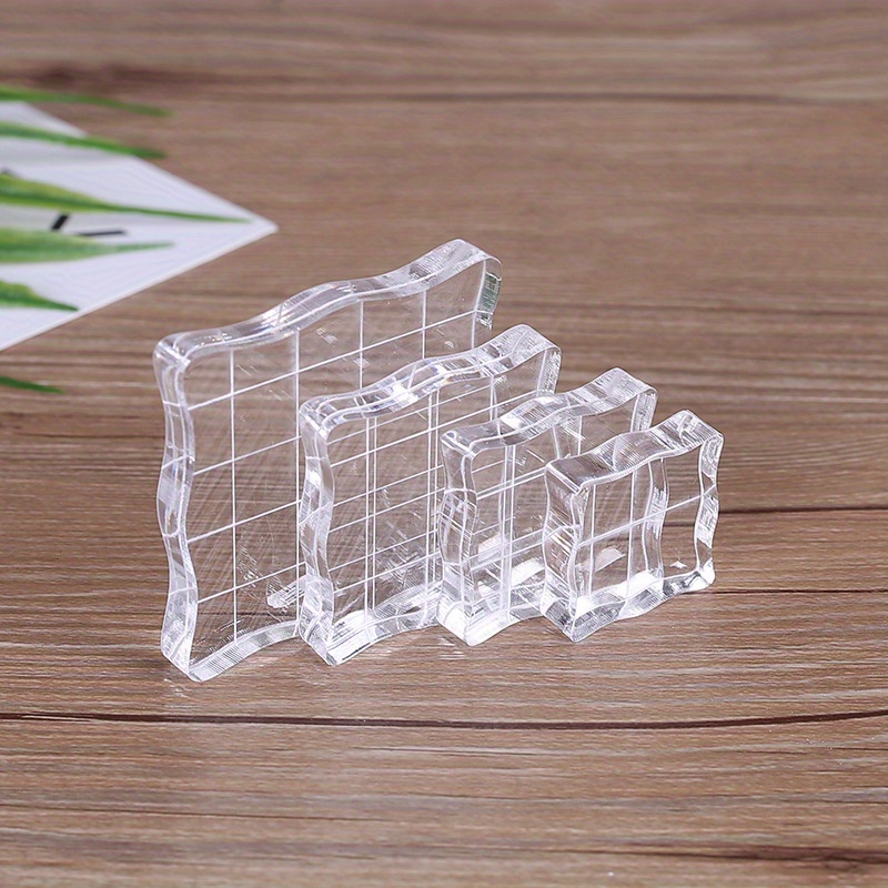 Transparent Acrylic Stamp Block