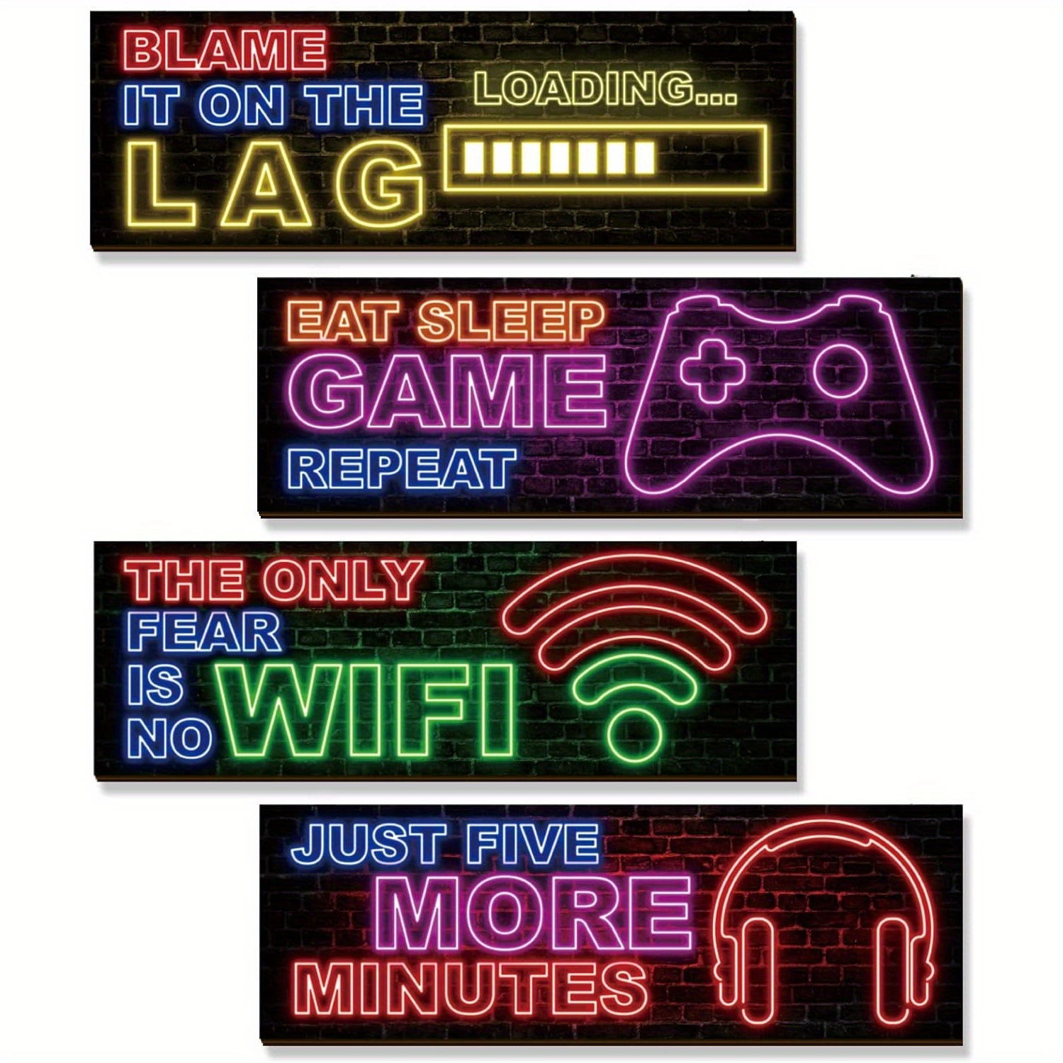 Gamer At Heart Stickers Muraux Salle De Jeux Vidéo Salle De Jeux