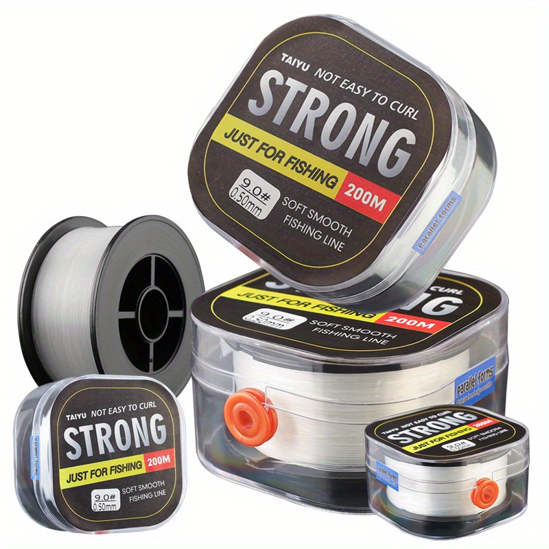 Super Strong Fluorocarbon coated Nylon Monofilament Fishing - Temu  Philippines