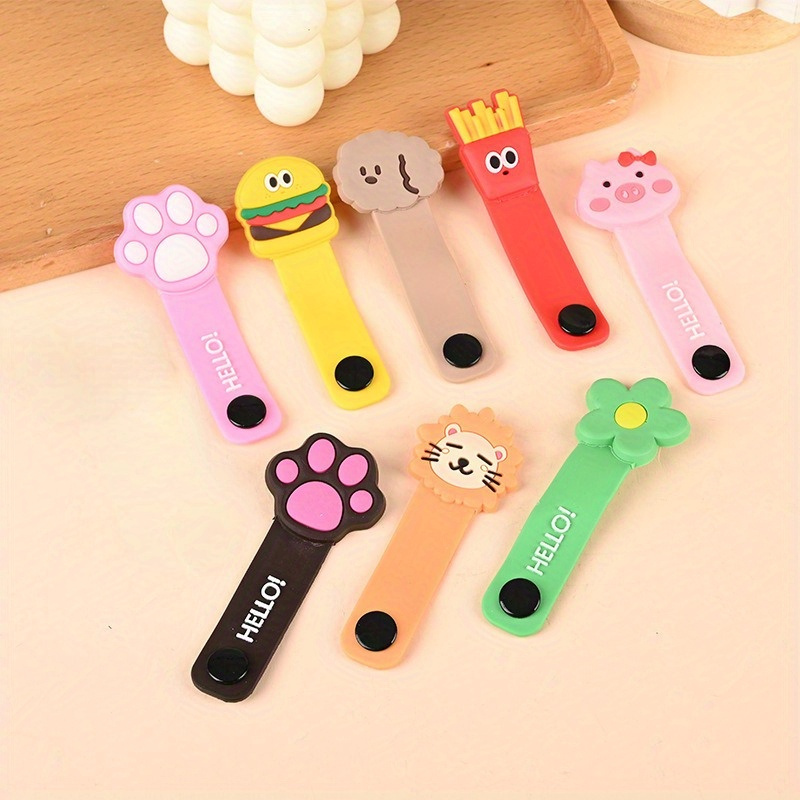 1pc Cartoon Bee Design Data Cable Protector