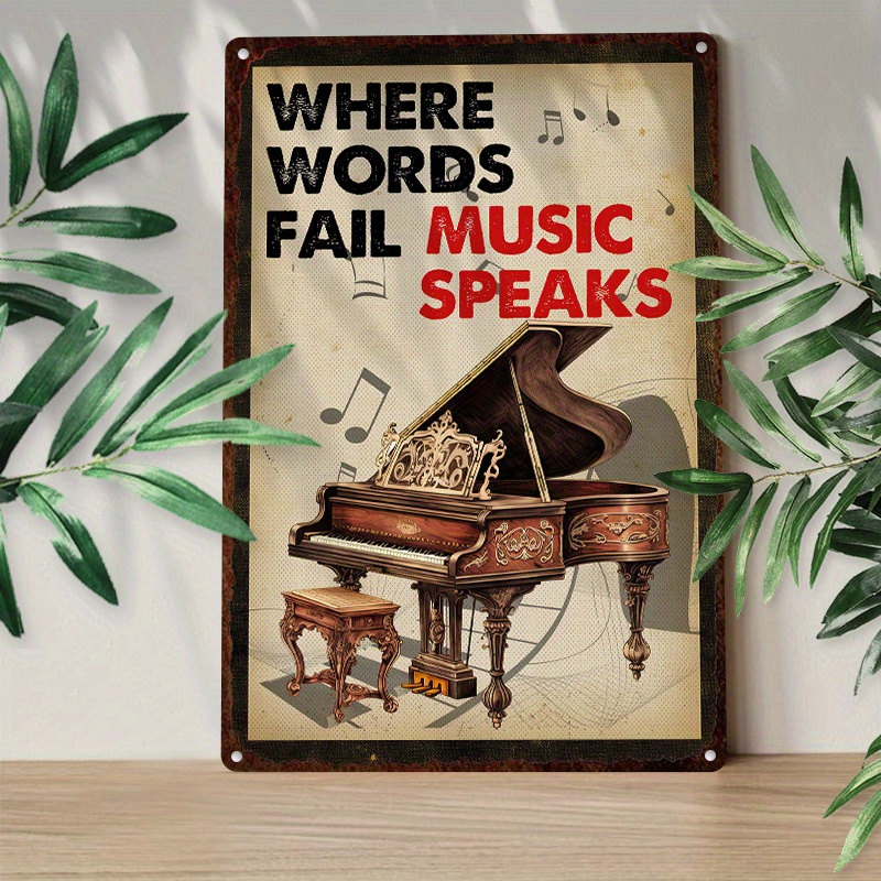 Aluminum Coffee Guide Sign - 8x12 Inch Metal Wall Art For Kitchen, Coffee Lover Gift