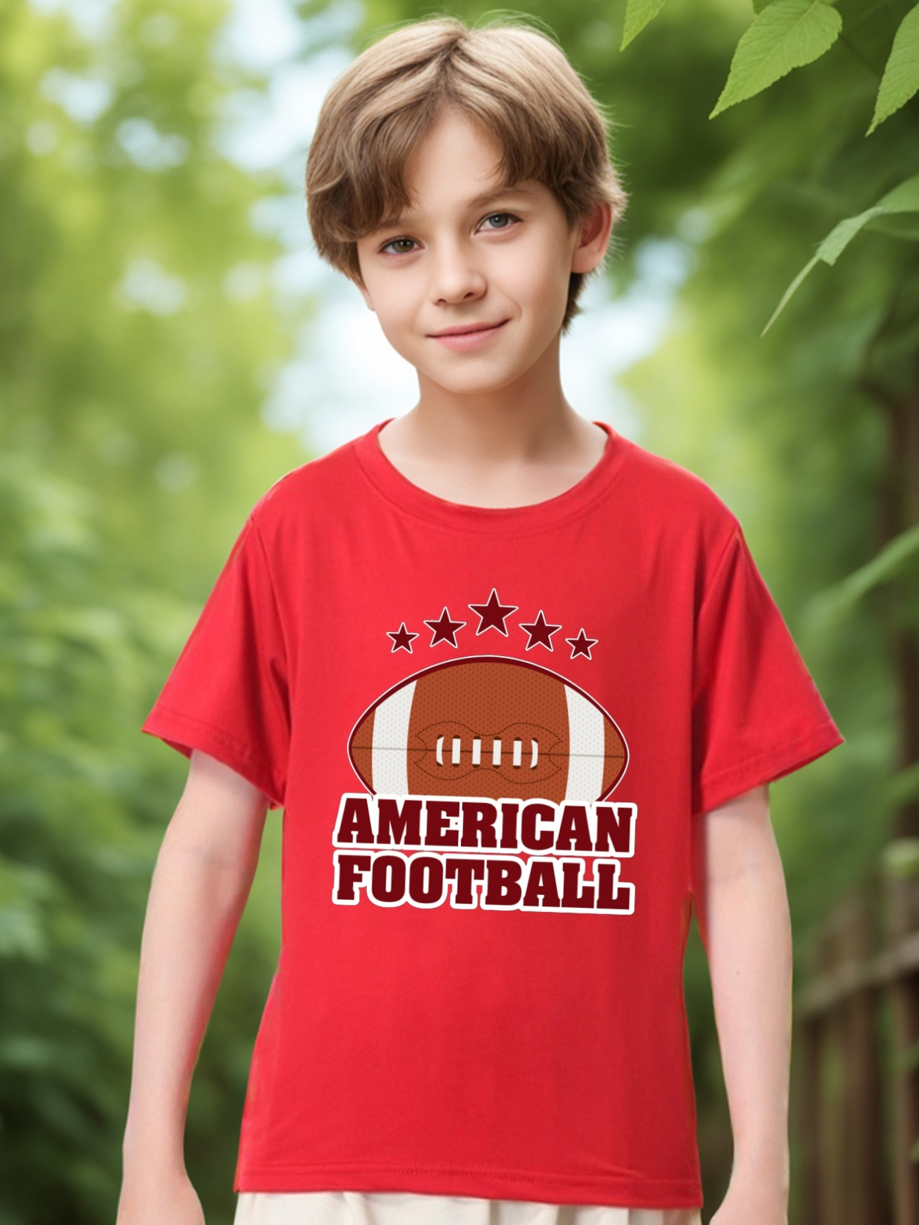 Camiseta Fútbol Niños Estampado Vibrante Manga Corta Cuello - Temu Chile