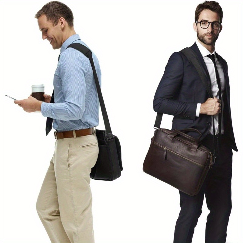 1pc Shoulder Strap, Universal Replacement Laptop Bag Strap, Adjustable  Comfortable Belt With Metal Hooks For Briefcase