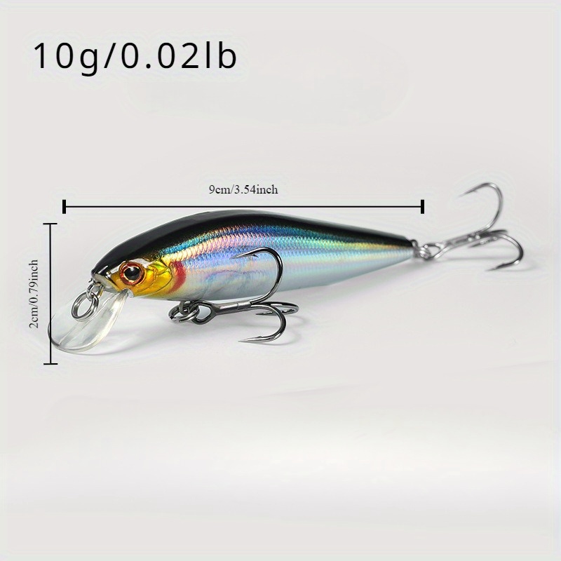 Floating Minnow Lure Bait Bionic Hard Bait Fishing - Temu