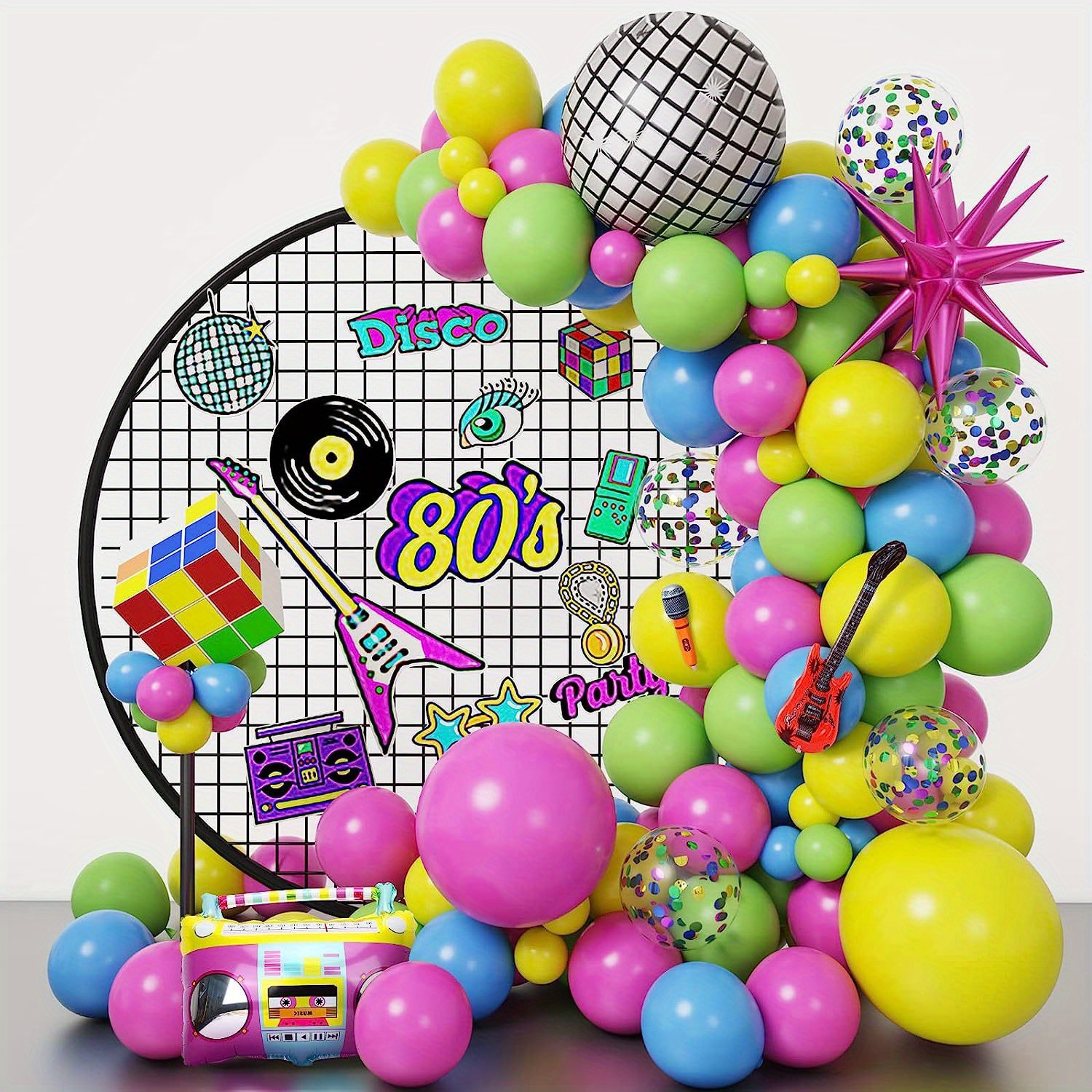 Disco Party Decoration Disco Balloon Garland Arch Kit With - Temu