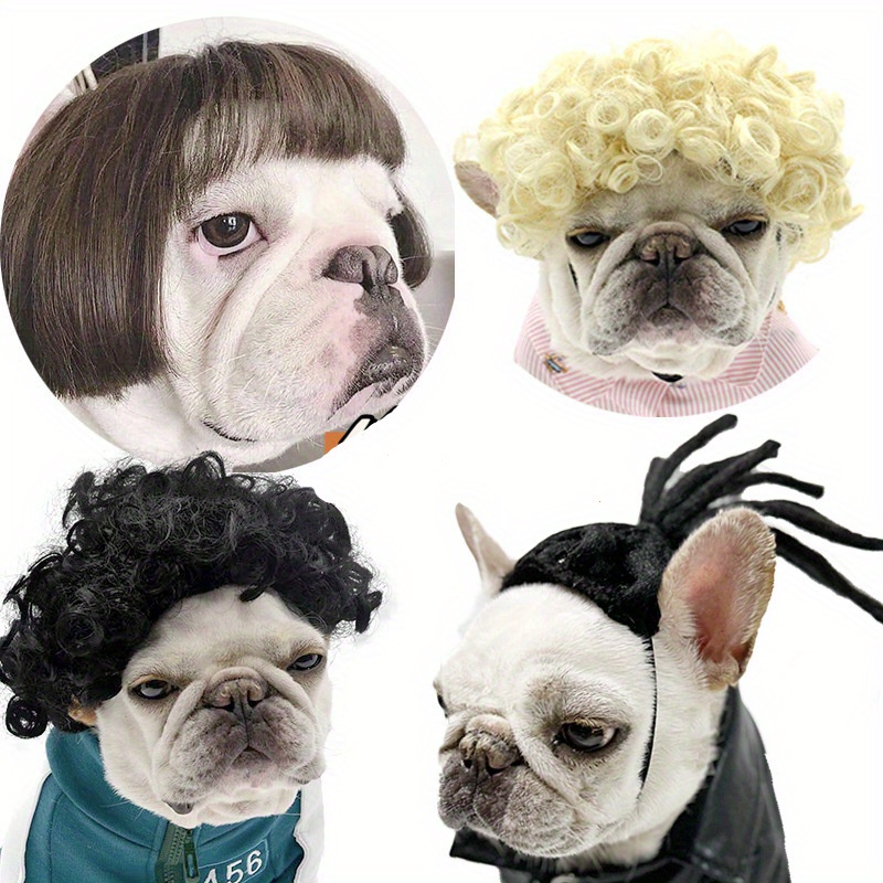 Funny clearance dog wigs