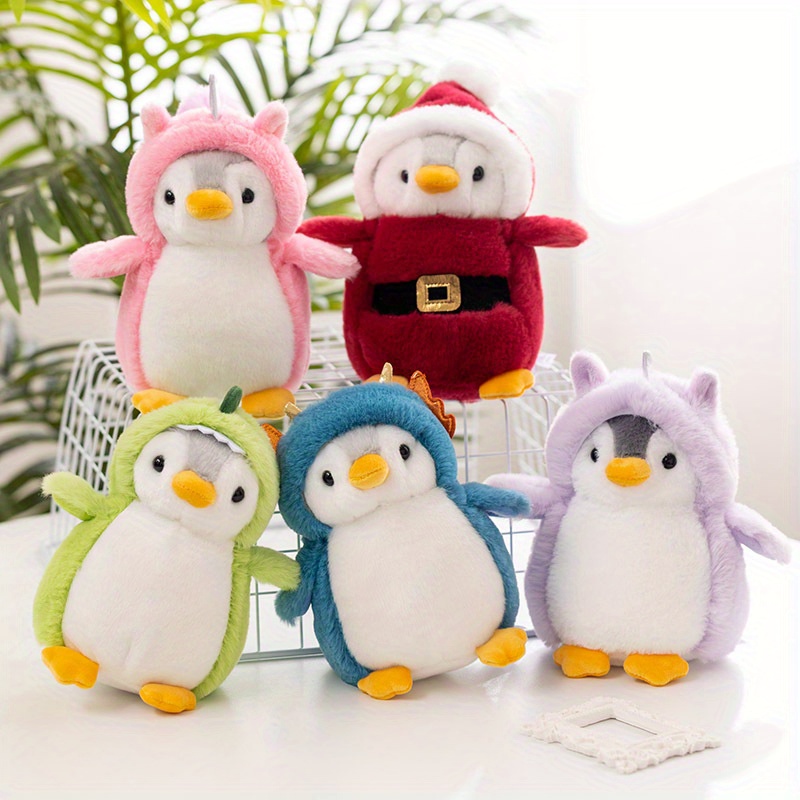 35 Penguin Cosplay Plush Toy Cute Cartoon Soft Dress Up Rabbit Sunflower  Unicorn Birthday Christmas Gifts For Children Kids - Temu Germany