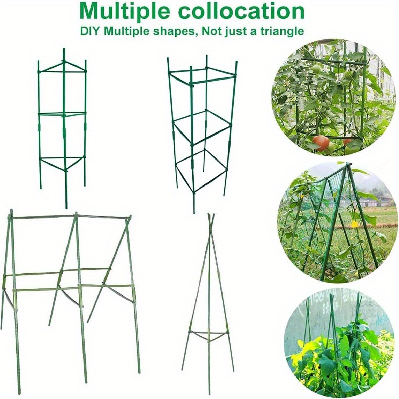 

1 Pack, Tomato Cages, Up To 51 Inches, For Assembling Vegetable Grids For Garden Climbing Plants, Vegetables, And Flowers