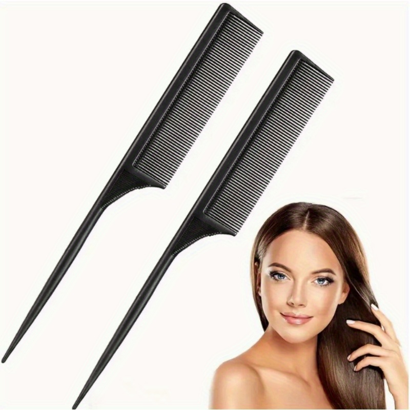 Professional Pointed Tail Hair Comb Anti static Hair Dye - Temu