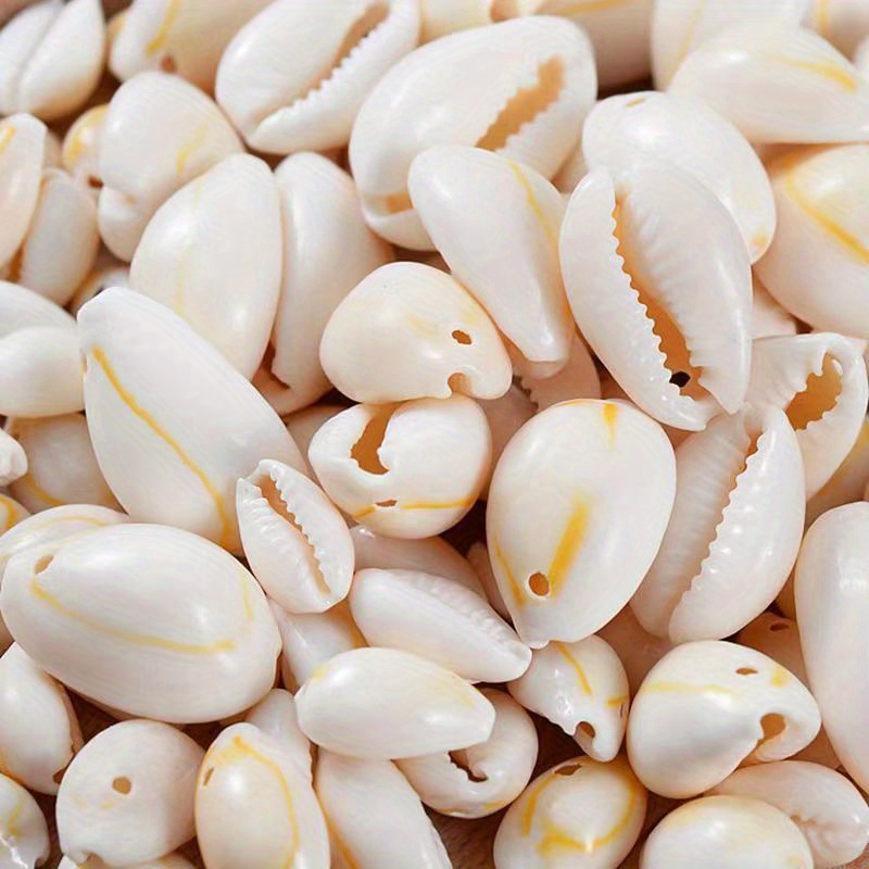 

50pcs Mini Screw Beach Charm Cowboy Shell Loose Beads For Jewelry Making Summer Style Diy Earrings Bracelet Necklace Handmade Craft Supplies (each Color Looks Differently)