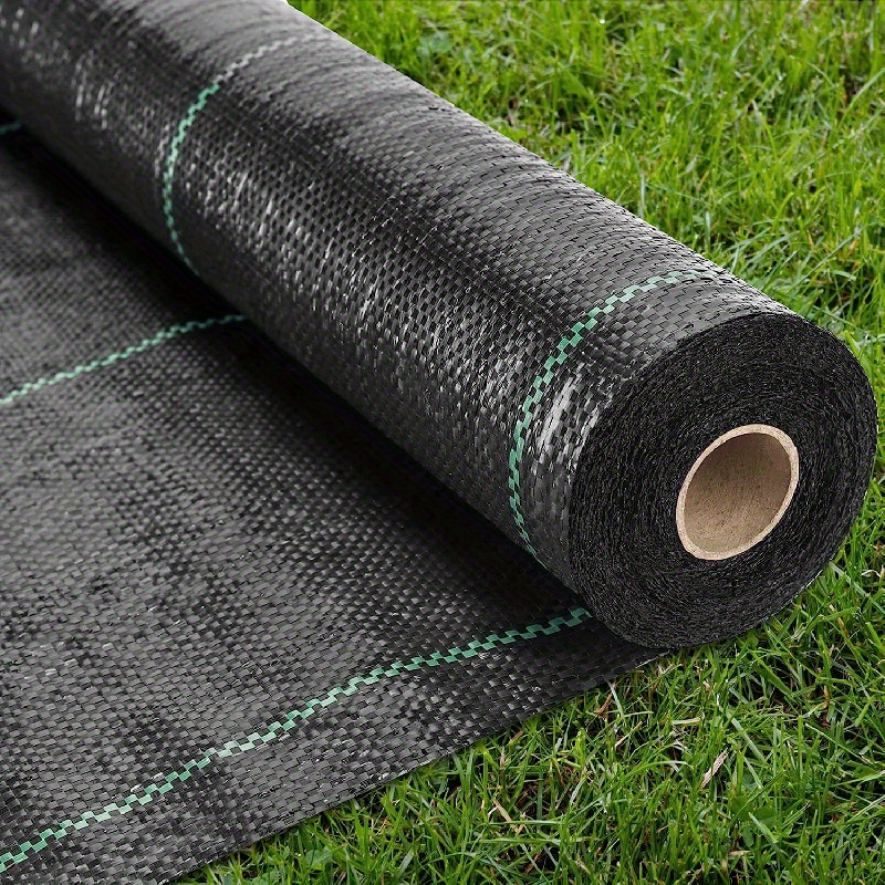 

1pc Heavy Duty Lawn Weed Barrier Control Fabric Ground Cover Film Garden Landscape Driveway Weed Block Thickened