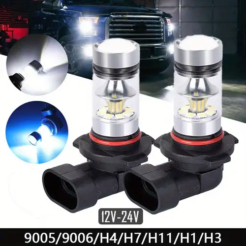Car Led Light Headlight Fog Light 6500k Bright H7 H4 H1 H8 - Temu