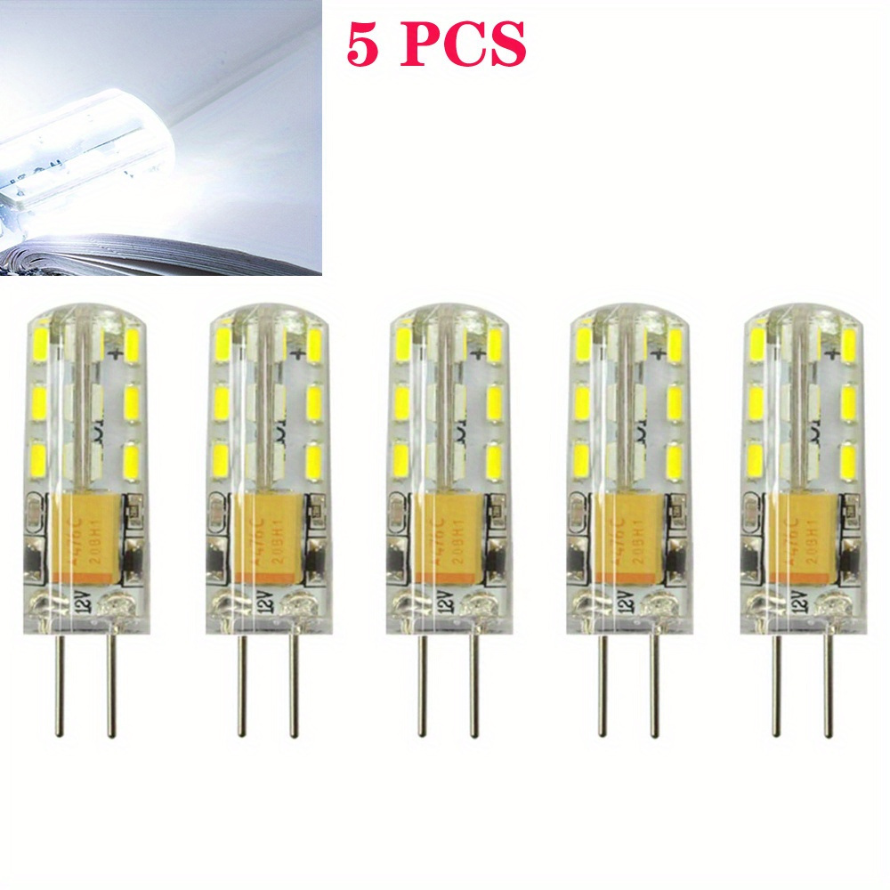 10pcs/5pcs Lampadina Led G4 Luce A Base A Doppio Pin Jc - Temu Switzerland