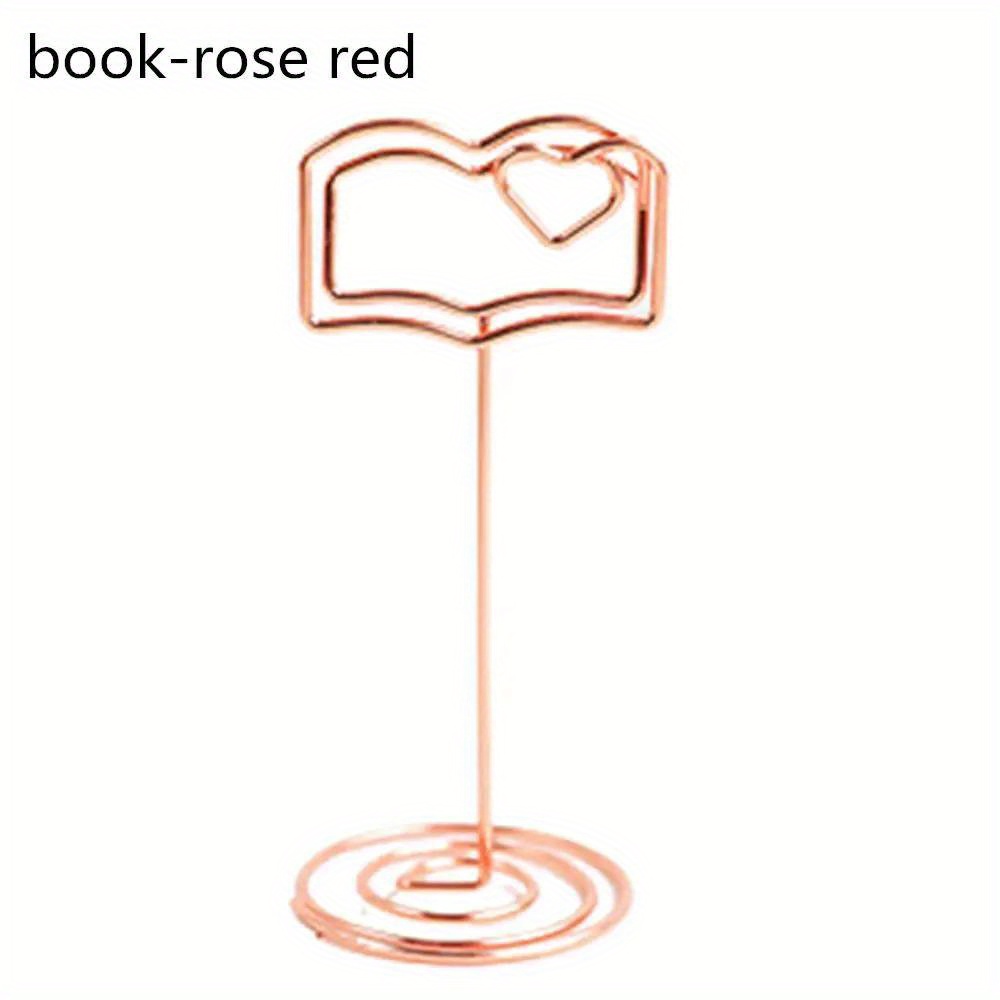 binder clip place card holder Amazon.com : 10pcs Table Number Holder Name Place Card Holder Memo Clip  Holder Stand Note Holder Pictures Card Paper Menu Clip (Pure White) :  Office Products main image 0