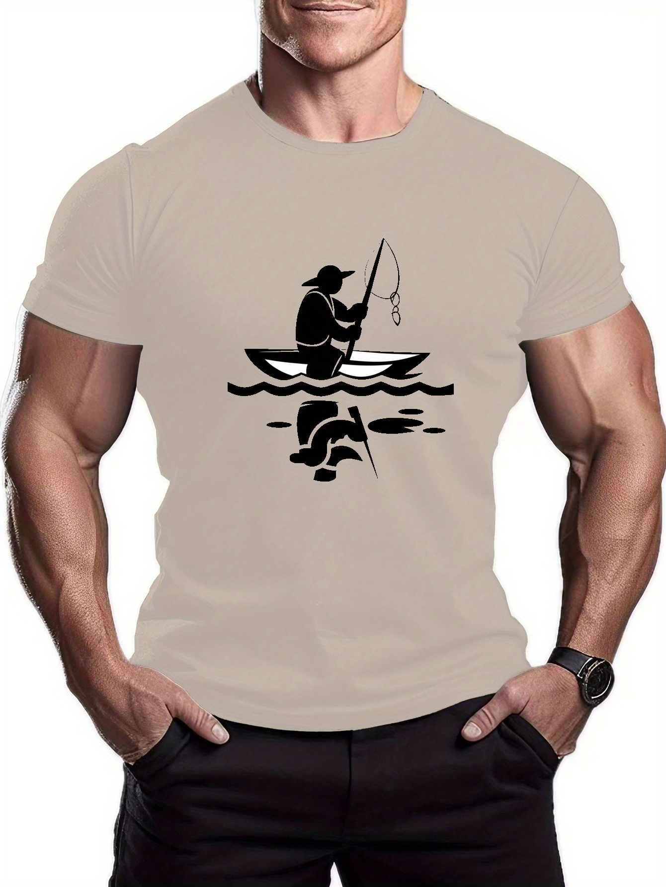 Fishing Graphic Shirt Men - Temu New Zealand