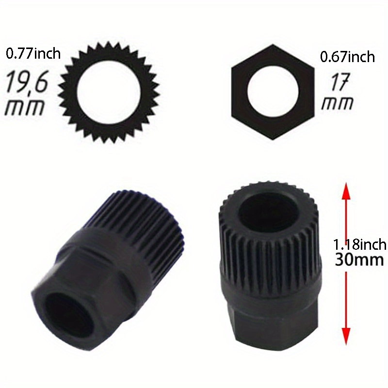 Pince Embrayage Moto Argent - Alliage Acier - Ouverture 3.5-14cm - Pour Engrenages Carrés