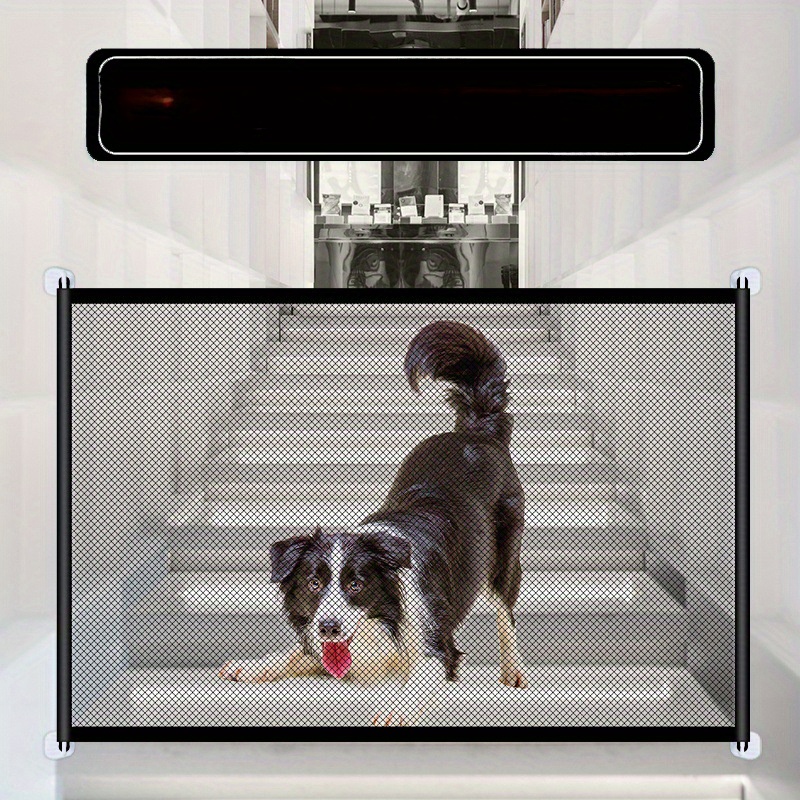 Puerta de malla para perros, puerta para mascotas fantástica, puerta para  cachorros y puerta para be TUNC Sencillez