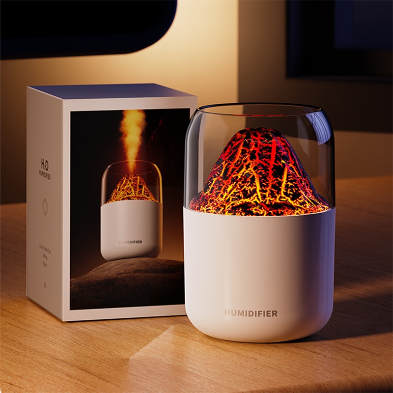 LED Volcano Humidifier/Essential Oil Diffuser - TheProlaxStore