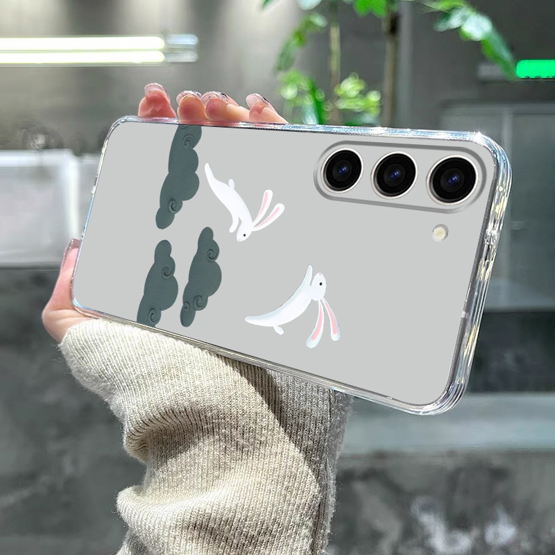 Rabbit Fishing Phone Case Samsung Galaxy S23 S23 Ultra S20 - Temu Canada