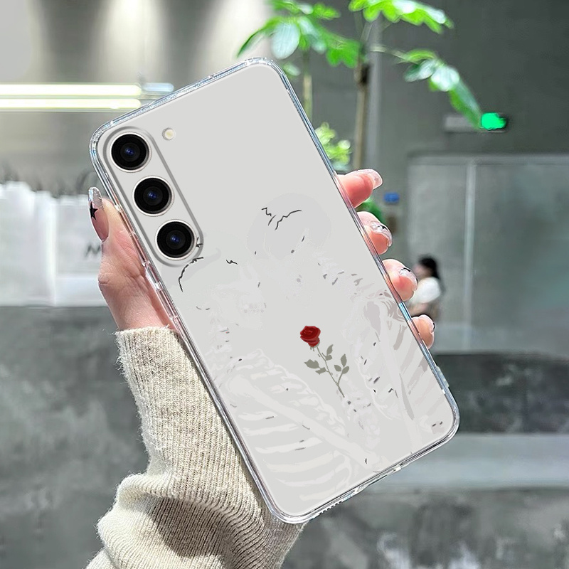 Funda De Teléfono De Silicona Transparente Y Clara Para Oppo - Temu Chile