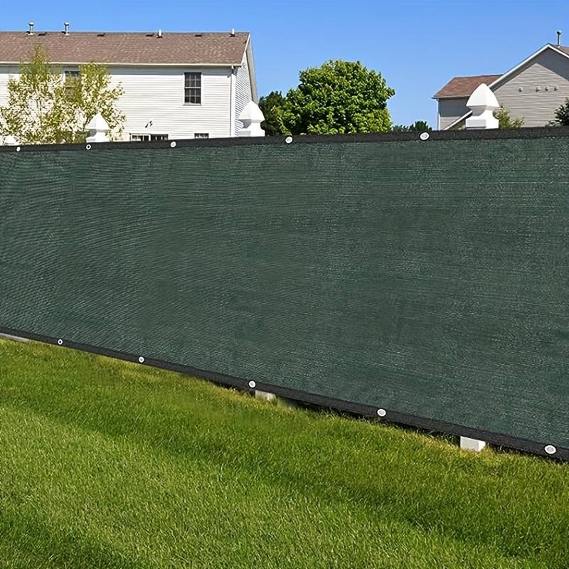 2ft Tall Balcony Fence Windscreen Privacy Screen – HDPE, UV Resistant, With Zip Ties, Beige/Black