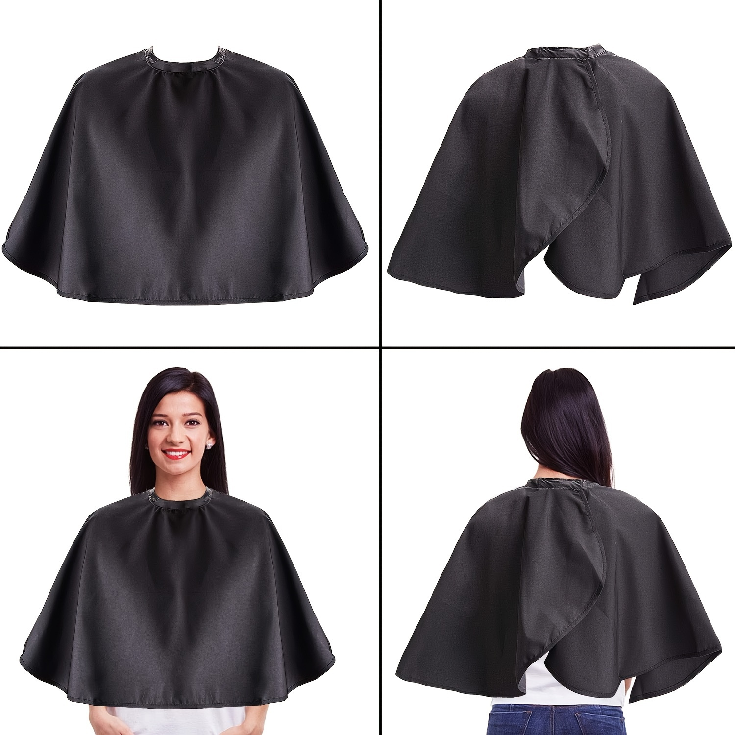 

Waterproof Hair Cutting Shawl Dustproof Beauty Makeup Cape Hair Cutting Apron Professional Hairdressing Accessories For Barber Salon Uses