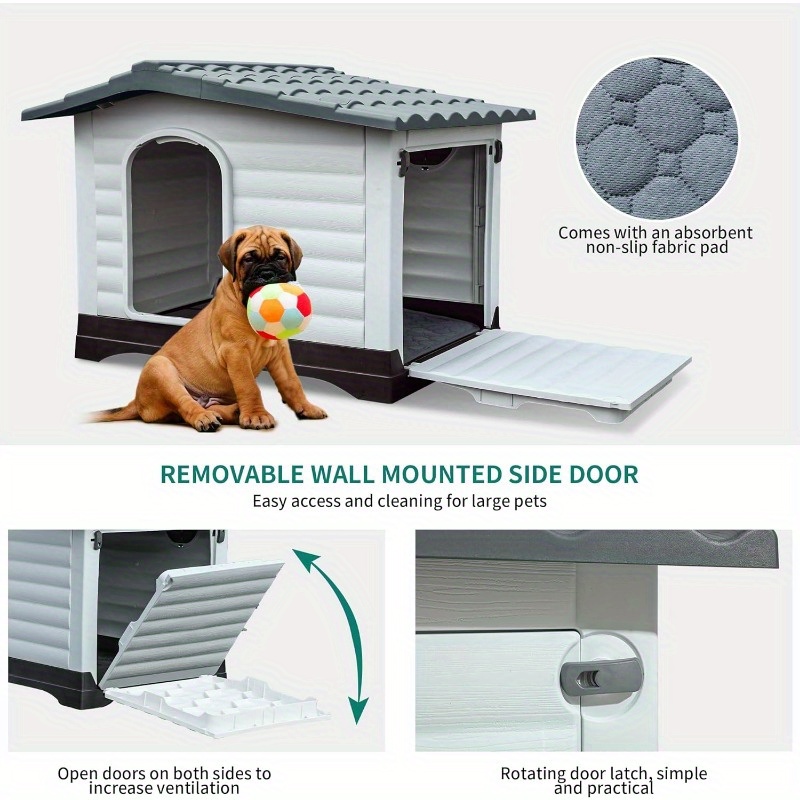 2 door hot sale dog house