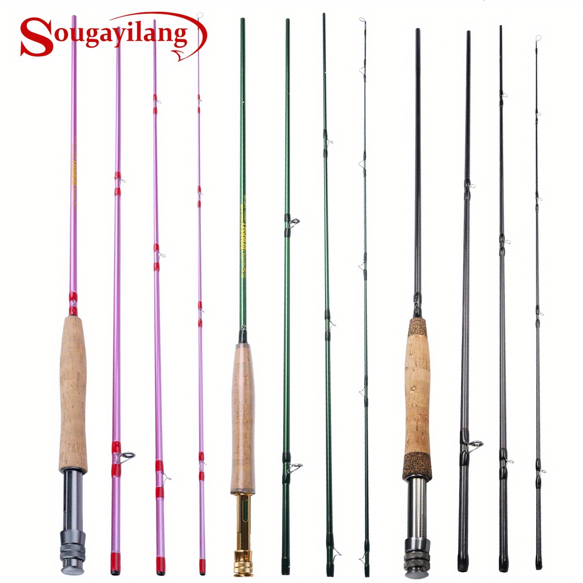 1pc Fishing Rod Cork Handle, Fishing Pole Grip Replacement