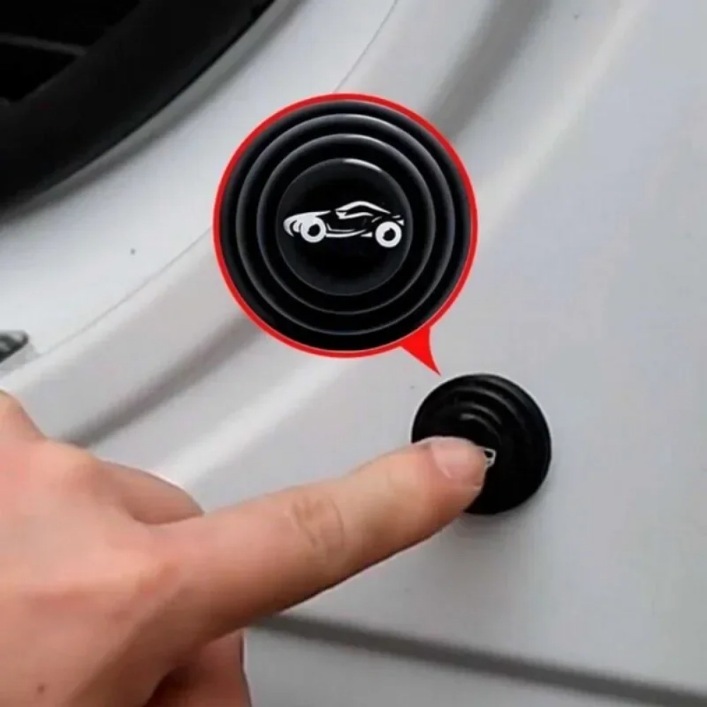E-shop Autotür Stoßdämpfer Pads Auto Puffer Stoßstange Anti-Kollision Stoßdämpfende Silikon-Aufkleber Tür Schalldämmung Schutz Dichtung