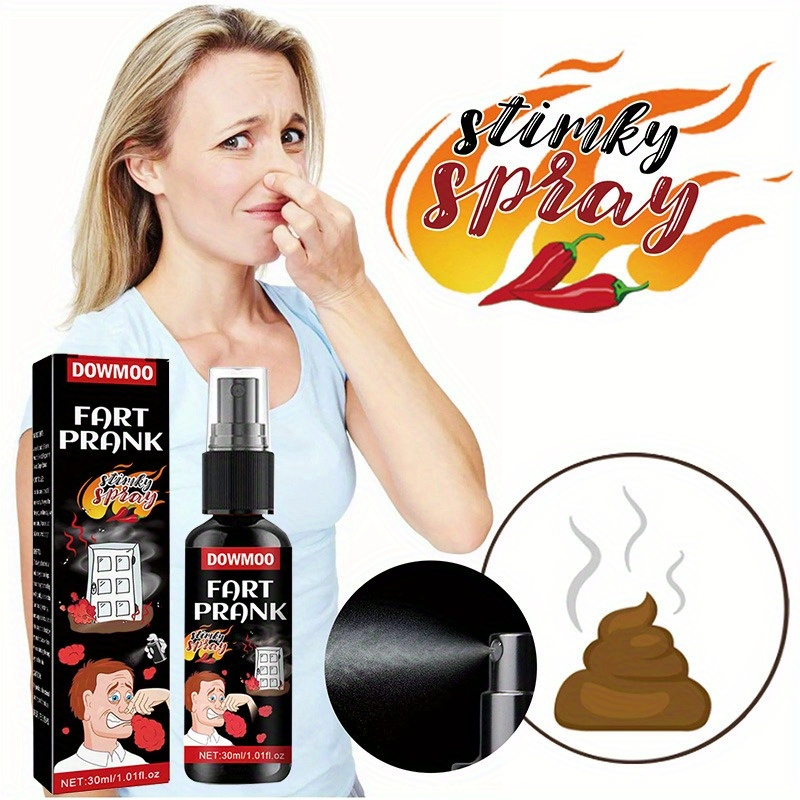 3pcs puissant pet spray super odeurs cadeaux drôles farces pour adultes ou  enfants farce caca