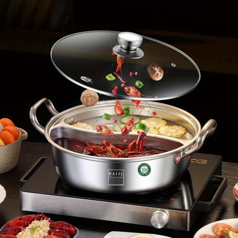 6.9 Electric Cooking Pot: Enjoy Double Deliciousness Multi - Temu