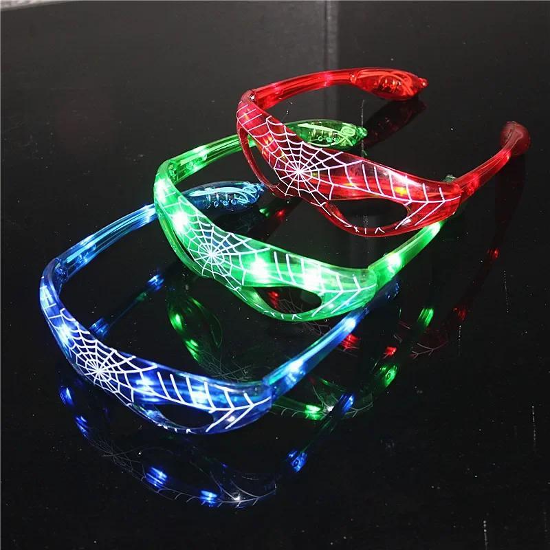 6/12pcs, LED Glasses Party Supplies, Light Up Glasses, Shutter Shades Glow  Sticks Glasses, Led Party Sunglasses, Kids Adult Glow In Dark Party Favors