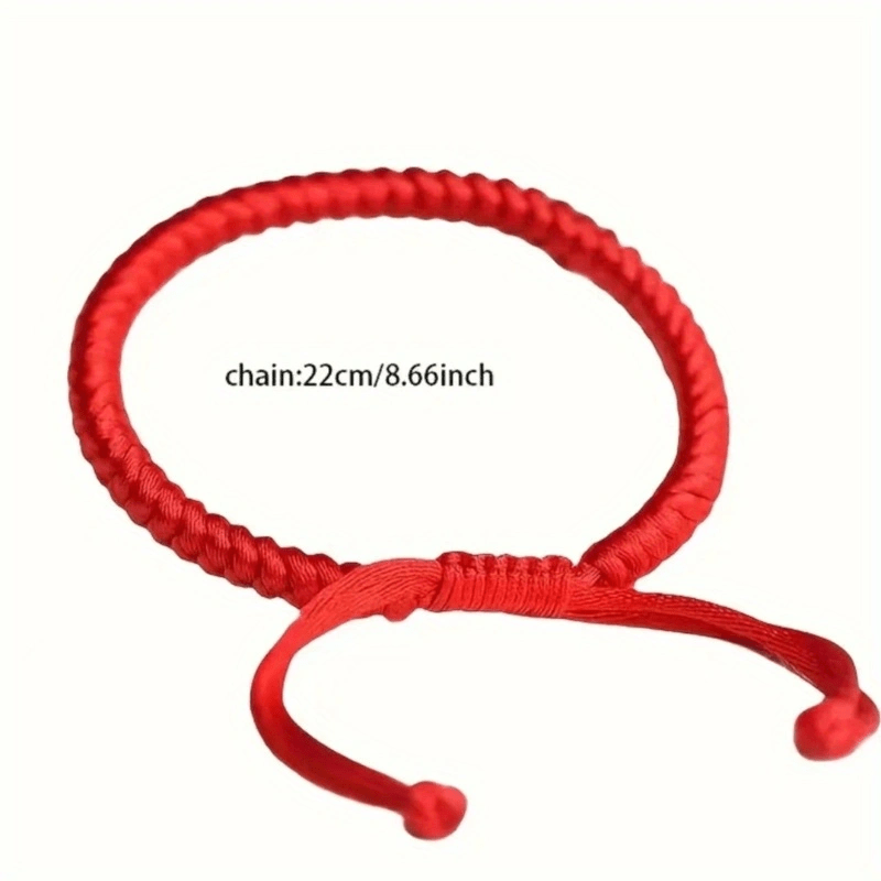 Lucky Red Thread Bracelet Women Men Buddhist Adjustable - Temu