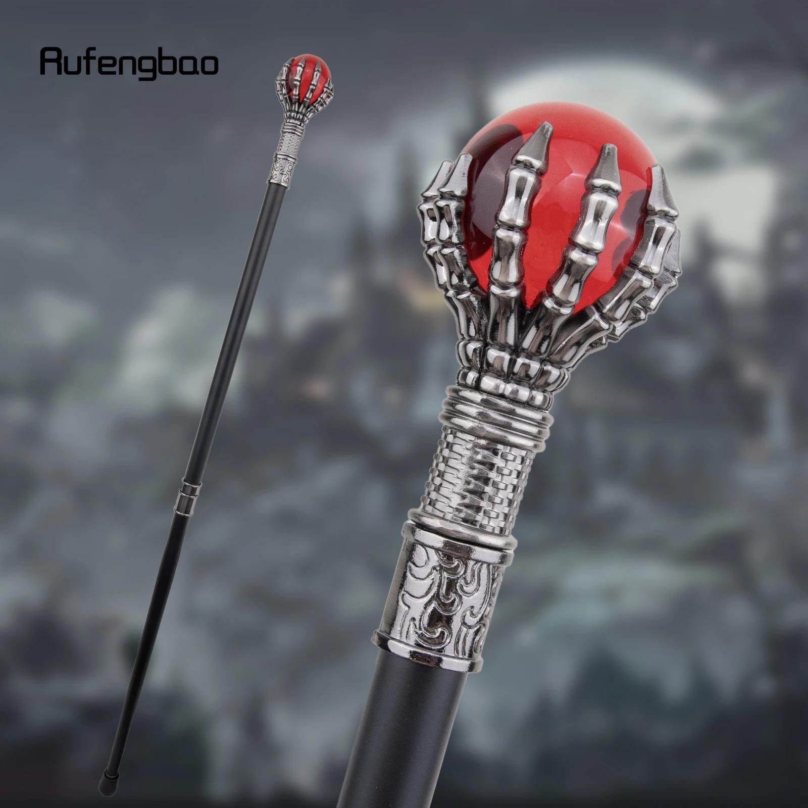 Dragon Claw With Red Ball Walking Stick Man Party Walking Canes Women  Sticks Cosplay Walking Cane