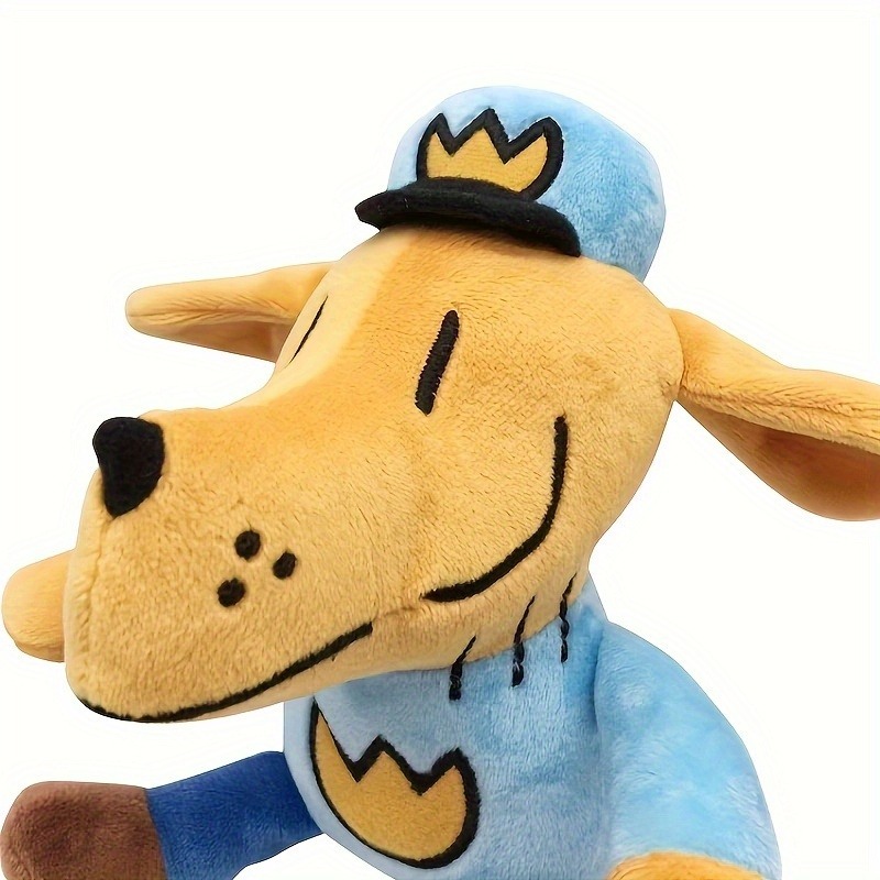 Dog man stuffed clearance toy