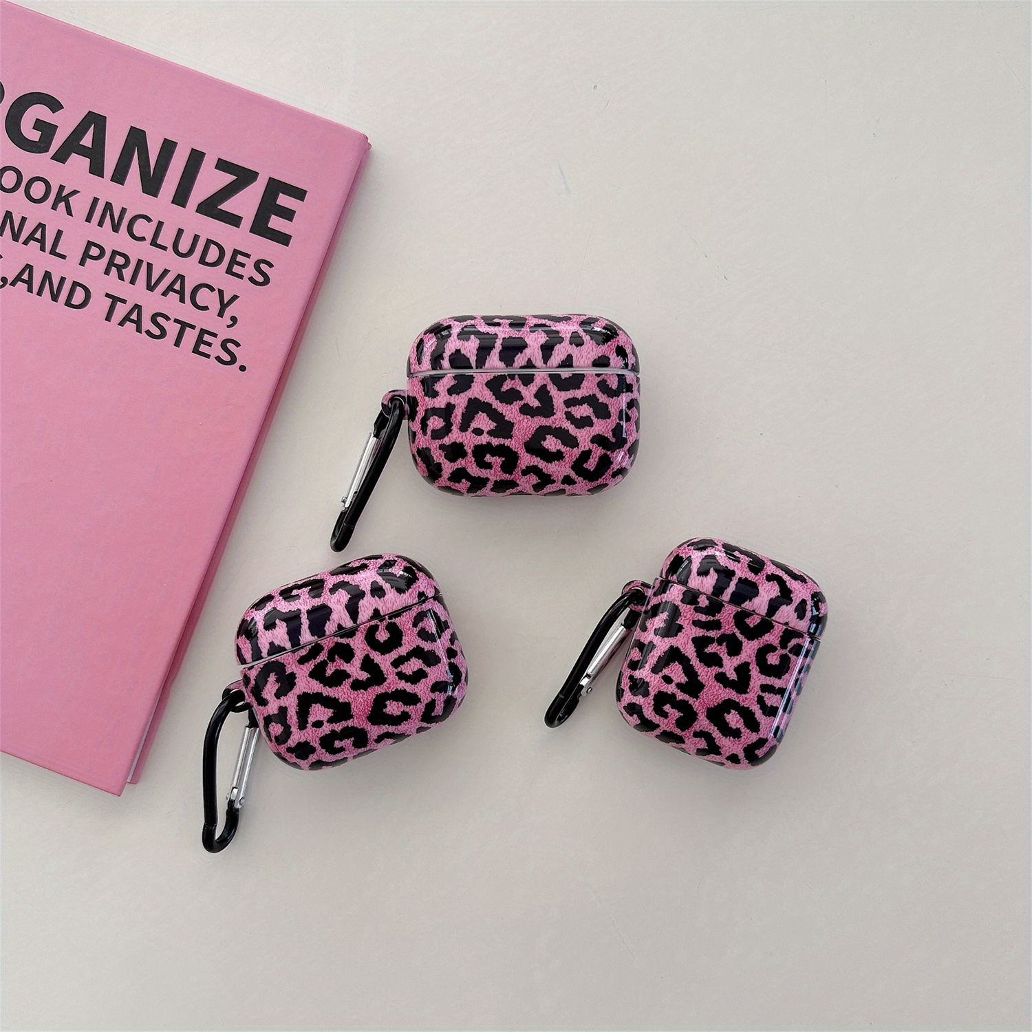

Soft Shell Advanced Sense Leopard Print For Airpods 1 2 3 Pro2 Pro Advanced Anti-slip Glossy Headphone Cover Protective Cover - Ensure Your Headphones Are Safe And Stylish!
